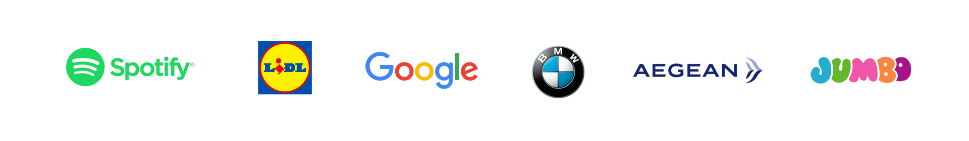 NRG PRODUCTIONS CLIENTS : GOOGLE, LIDL, BMW, AEGEAN AIRLINES, JUMBO, SPOTIFY